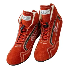 Rs00100211 Zamp Zr-30 Driving Shoes - Mid-top Sfi 3.3/5 Red Size 11