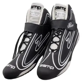 Rs003c0102 Zamp Zr-50 Driving Shoes - Mid-top Sfi 3.3/5 Black Size 2