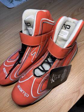 Zamp Rs003c0213 Zr-50 Auto Racing Shoes Red Size 13 Sfi 3.3/5