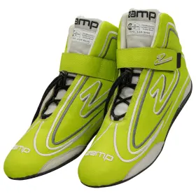 Rs003c0909 Zamp Shoe Zr-50 Neon Green Size 9 Sfi 3.3/5