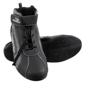 Rs00500312 Zamp Zk-20 Multi Layer Racing Karting Shoes - Black Size 12