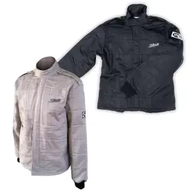 R03j015s Zamp Safety Products Zr-30 Three Layer Racing Suit Jacket Only Grey Small