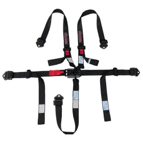 Zhharn08s003 Zamp Race Seat Harness Youth Black 2 Inch 5 Point Sfi 16.2