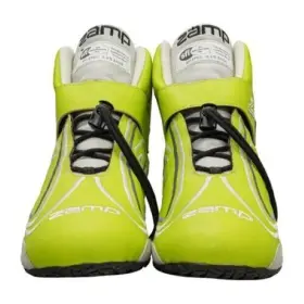 Zhzr50rsng Zamp Zr-50 Sfi-5 Auto Racing Neon Green Shoes Sfi Rated Nomex Dirt Track