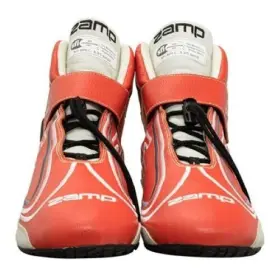 Zhzr50rsr Zamp Zr-50 Sfi-5 Auto Racing Red Shoes Sfi Rated Nomex Dirt Track