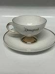 Vintage 1960'S Disneyland Tinker Bell Castle Tea Cup & Saucer Set Used. Price: $39.00.
