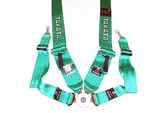 Takata Race 4 Point Bolt-on 3" Racing Seat Belt Harness With Camlock (green) New. Price: $549.88.