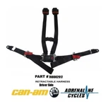 Can Am Maverick X3 Driver Retractable Harness Belt Oem New 708002917. Price: $264.99.