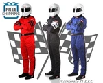 Racequip 120 Series Multi-layer Racing Suit, Sfi 3.2A/5 Specs, All Sizes/colors New. Price: $319.95.