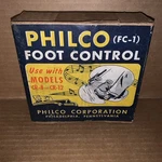 Vintage Philco FC-1 Foot Control New Box. Price: $149.99.