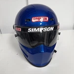 Simpson Safety 7210055 Super Bandit Racing Helmet 1/2 58CM Blue Pre-owned. Price: $200.00.