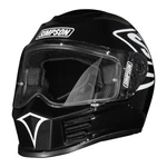 Simpson Motorcycle Speed Bandit Helmet - O'clock Black Large SPB121LG New. Price: $299.95.