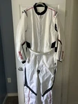 Sparco Robur KS-5 Xxl Karting Suit White/grey Like New. Price: $150.00.