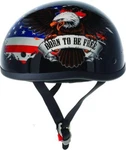 Skid Lids Freedom Eagle Original Helmet - Large New. Price: $102.99.