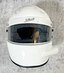 Zamp Snell SA2005 Air Racing Helmet With Visor Sz 555808 Dot Fiberglass White Used. Price: $105.98.