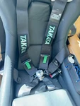 Takata Race 4 Points Snap On 3 Racing Seat Belt Harness With Camlock Black New. Price: $389.00.