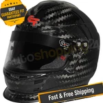 G-force Racing Gear 16006SMLBK Supernova Full Face Carbon Fiber Helmet New. Price: $1213.13.