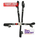 Impact 53119222, Kit Black Harness 5PT 2IN L&l Pd Ind Shld Blt-in SFI16.1 Perfor New. Price: $167.22.