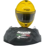 Nolan N103 Modular Motorcycle Helmet Yellow Xxl Made In Italy Dot N-com Bag Used. Price: $315.00.