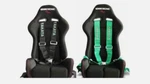 Takata Racing Seat Belt Harness 4 Point Snap-on 3" Cam Lock Universal Black New. Price: $89.90.