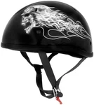 Skid Lid Helmets Original Skull Graphics 2XL Black 646931 New. Price: $85.99.