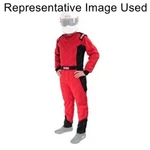 Racequip 130918 CHEVRON-1 Single-layer Driving Fire Suit, Red 3X-LARGE New. Price: $149.95.