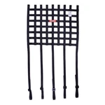 Racequip Ribbon Style Car Window Net 1" Mounting Straps Black 18" X 24" New. Price: $76.85.