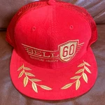 Bell Helmets 60TH Anniversary Hat Cap Baseball Snapback Red Ultra Rare New Read. Price: $100.00.
