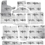 1963-66 Chevrolet Gmc Truck; Standard Cab; Low Tunnel; Floor Insulation & Sound New. Price: $219.99.
