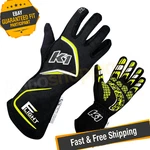 K1 Racegear 23-FLT-NFY-L Flo Yellow Large Flight Nomex Racing Gloves New. Price: $192.88.