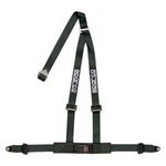 Sparco Street Harness Belt 2" Black 3 Point Bolt-in Snap Buckle New. Price: $126.86.