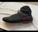 Alpinestars Men's Sektor Vented Street Motorcycle Shoe, Black/red, Size 11.5 Pre-owned. Price: $125.00.