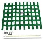 Assault Racing Green Ribbon Window Net & Spring Loaded Mounting Kit New. Price: $39.99.