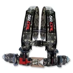 4 Point Safety Harness 3" Wide Padded Shoulder Straps Seat Belt Latch Lock Camo New. Price: $124.99.