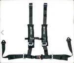 Polaris Rzr 4-POINT 2 Harness With Auto Buckle By Utv Mountain Used. Price: $74.25.