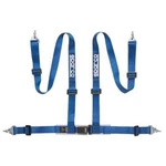 Sparco 04604BM1AZ Belt 2 Inch Blue 4PT Snap-in New. Price: $135.49.