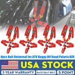 4X Unversal 5 Point 3" Safety Racing Seat Belt For Atv Buggy Offroad Rzr Polaris New. Price: $188.99.