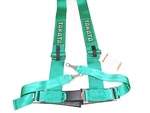 Takata Drift Iii 4 Point Bolt-on 3" Racing Seat Belt Harness (green) New. Price: $465.88.