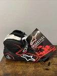 New Alpinestars TECH-1 Race Shoes/boots Red, Black Men Sz 10.5, Eur 43.5. Price: $299.99.