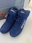Sparco Race 2 Driving Shoes, Size 7 Blue, Sfi New. Price: $135.00.