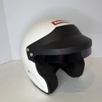 White Racequip Open Face Helmet Size Large (59CM-60CM) OF15 Used. Price: $89.99.