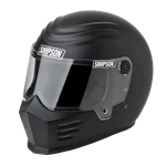 28315XX8 Simpson Motorcycle Outlaw Bandit Helmet - Flat Black New. Price: $249.95.