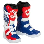 Msr Youth M3X Motocross Dirt Bike Boots Size 1, Red/white/blue New. Price: $99.88.