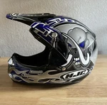 Hjc CL-X5Y Mammoth Medium Youth Motocross Mx Helmet Dot Black White Silver Pre-owned. Price: $25.00.