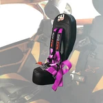 Can-am X3 Middle Bump Seat With Pink 4 Point Racing Harness Xds Xrs Turbo & Max New. Price: $324.99.