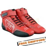 K1 Racegear 24-GTX-R-10 Size Red Leather/nomex Mid-top GTX-1 Driving Shoe New. Price: $253.45.