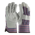 Pip 85-7500/XL Leather Palm Gloves, Cowhide, Safety Cuff, Wing Thumb, Full New. Price: $36.49.