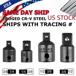 4-PACK 3/8" To 1/4" 1/2 Inch Drive Ratchet Socket Adapter Reducer Air Impact Set New. Price: $5.95.
