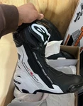 Alpinestars Supertech Boots Black/white Road Race Track All Sizes New Pre-owned. Price: $549.89.