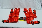Nwop New Sabelt 4 Point Quick Release Bolt-on Racing Seat Harness, Red, 2IN. Price: $49.99.